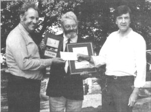 Robin Higgs, Ken Goodwin and Dieter Jebens, editor, BC News (17K)